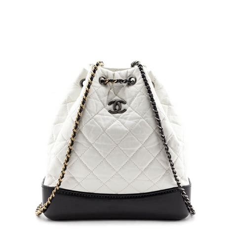 chanel small gabrielle backpack price|off white Chanel backpack.